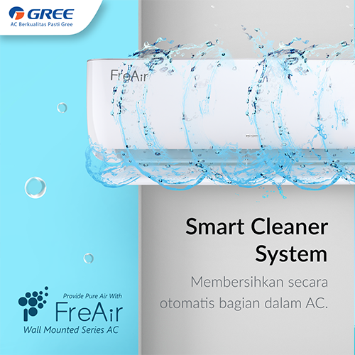 Gree AC Wall Mounted Split Inverter Freair Series 1 PK - GWC-09FREAIR
